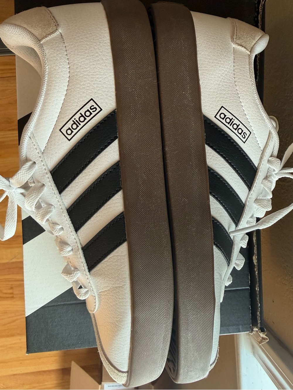 Women’s Adidas VL Court 3.0 - Size 8 1/2 - Picture 6 of 7